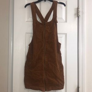 Brown Overall dress